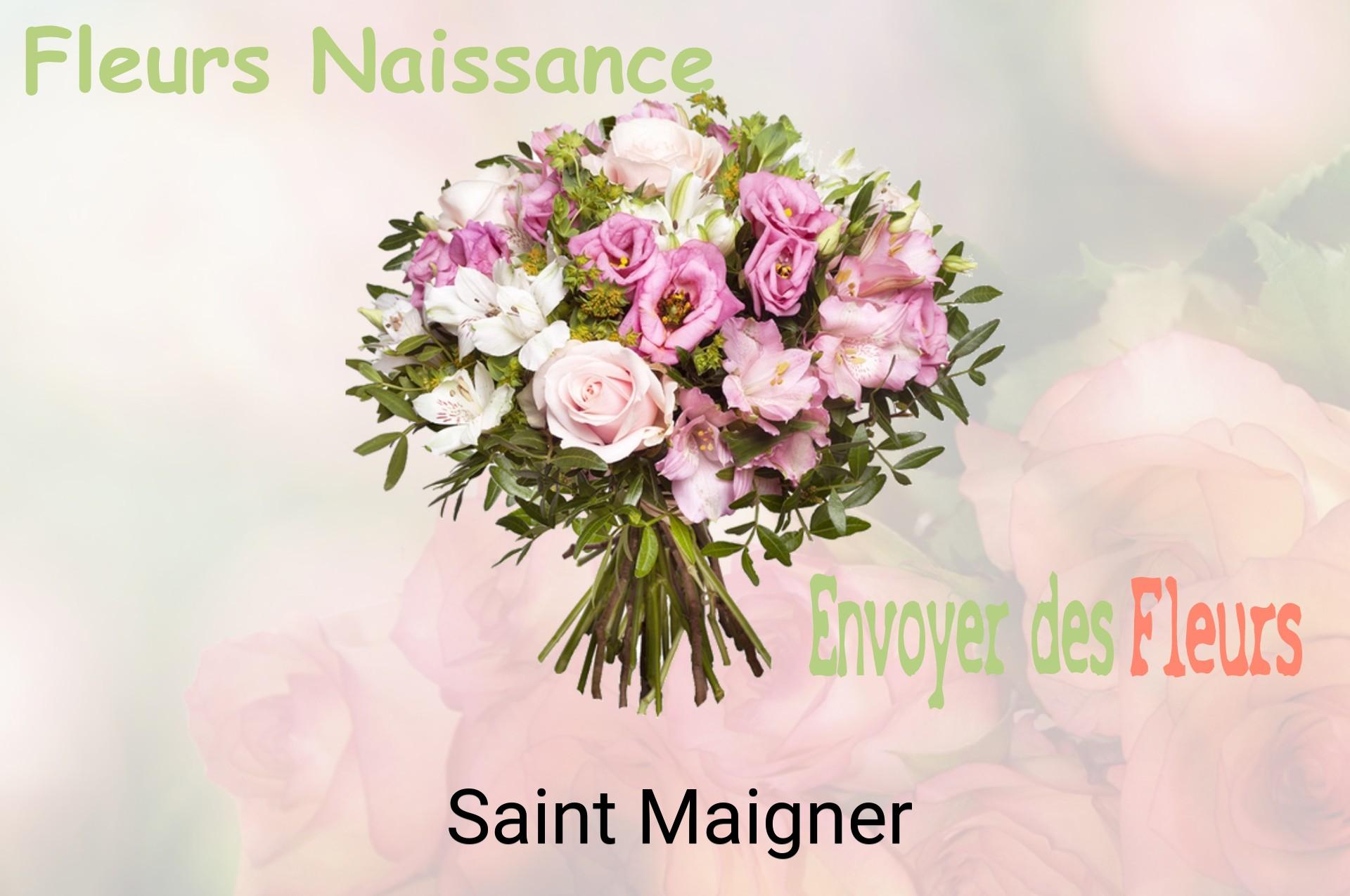Bouquet de fleurs de naissance livré à Saint-Maigner